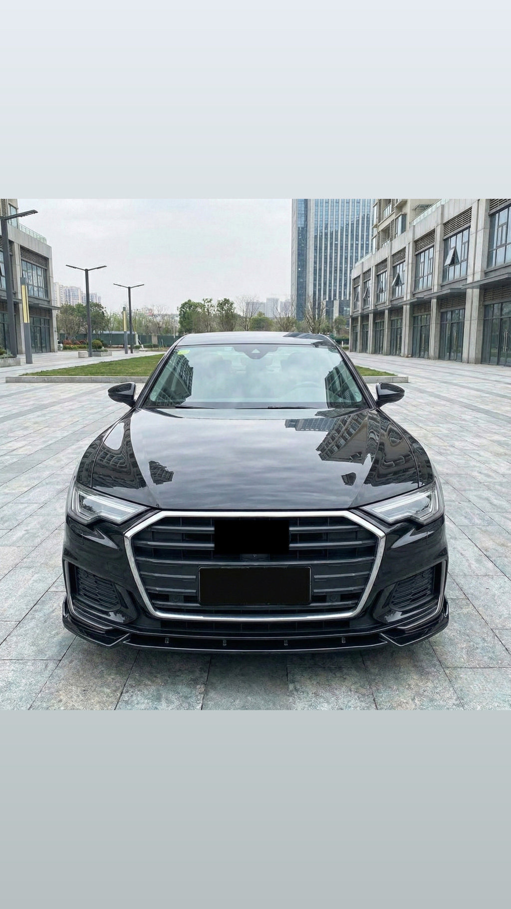 Front Lip Spoiler Audi A6 C8 (2018-2025)