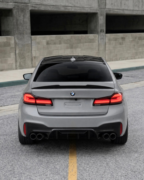 BMW 5-Series / M5 G30/G31/F90 Diffuser With Exhaust Tips  (2017-2023)