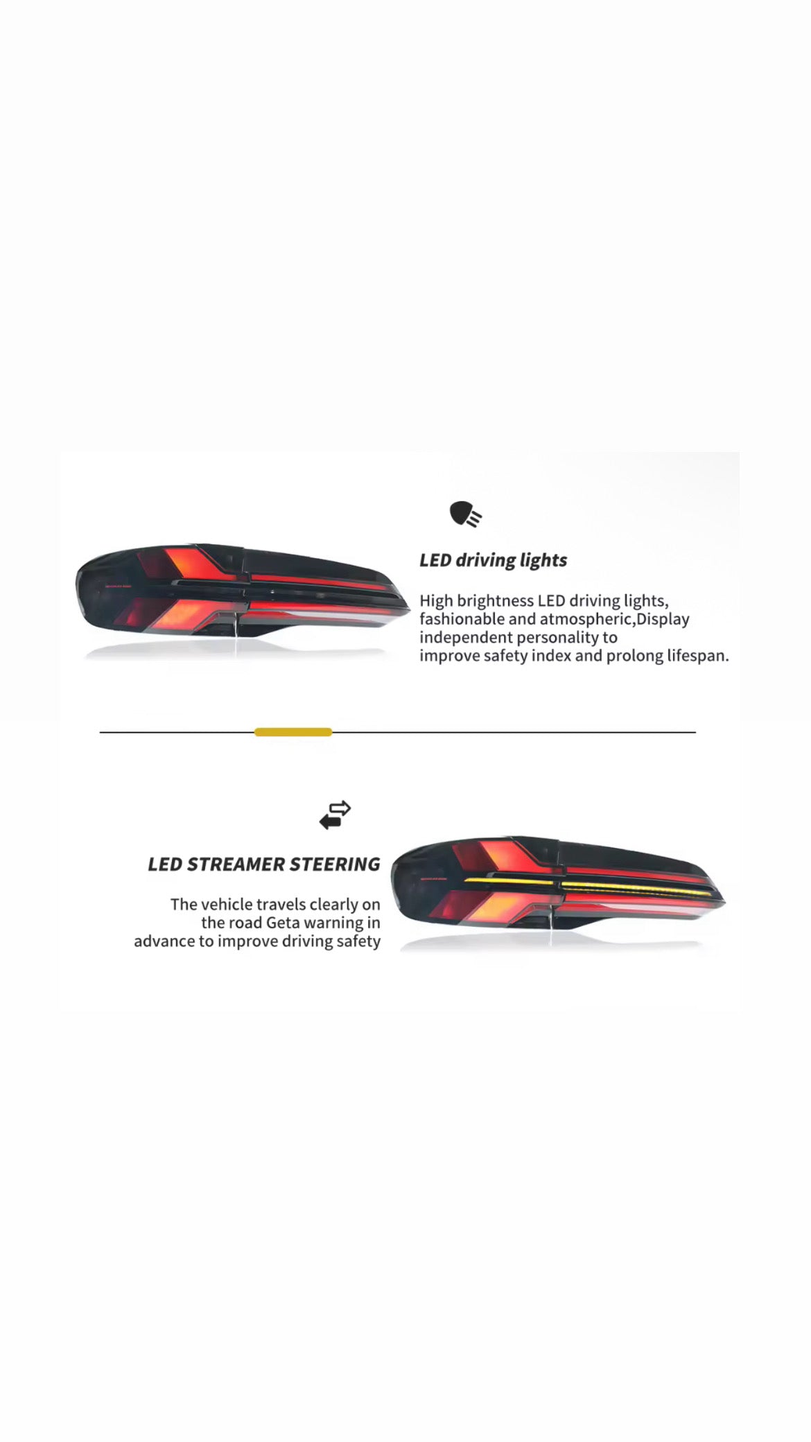 LCI style LED Taillights - BMW X5 G05 (2018-2023)