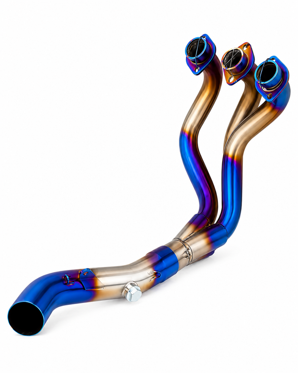 Yamaha MT09 2014-2021 Exhaust System Burned Titanium Color 51mm