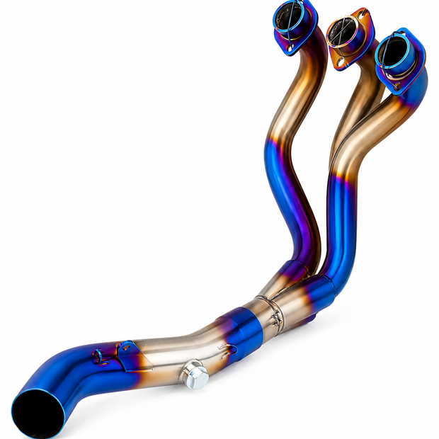 Yamaha MT09 2014-2021 Exhaust System Burned Titanium Color 51mm