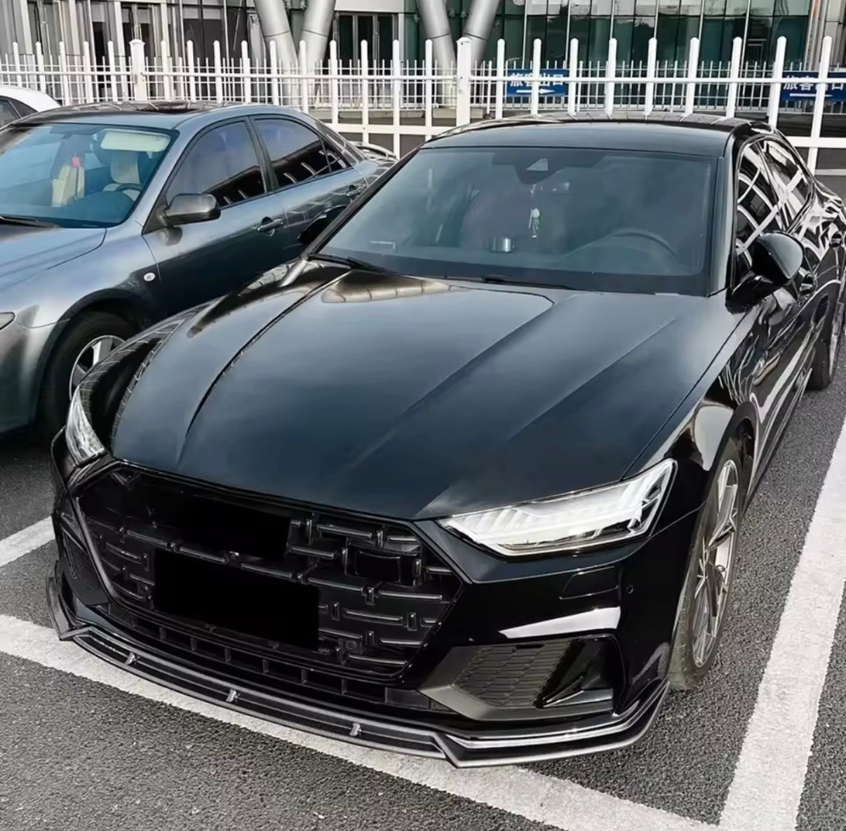 Front Lip Spoiler Audi A7/S7 C8 (2019-2025)
