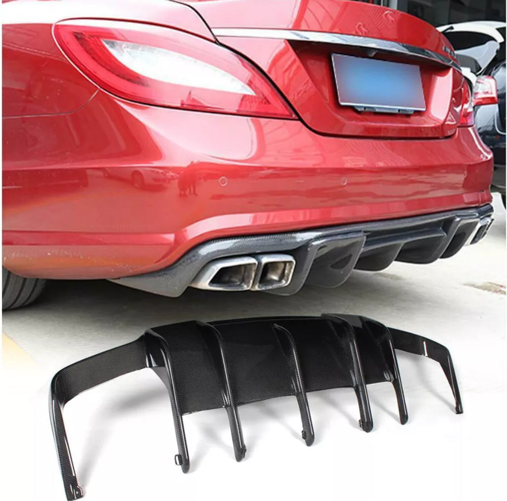 Rear diffuser Mercedes CLS-class W218 (2011-2017) AMG-line