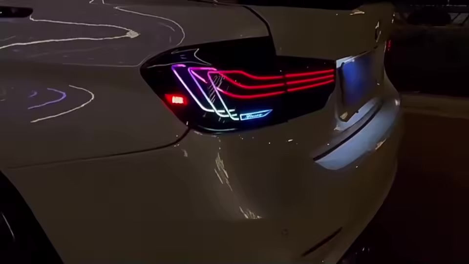 RGB OLED Taillights Bmw 3-series F30/80 (2012-2019)