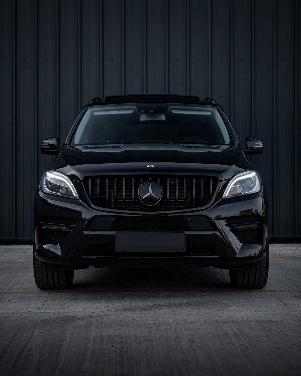 Mercedes ML W166 Panamericana Grille Pre-Facelift (2011-2015)