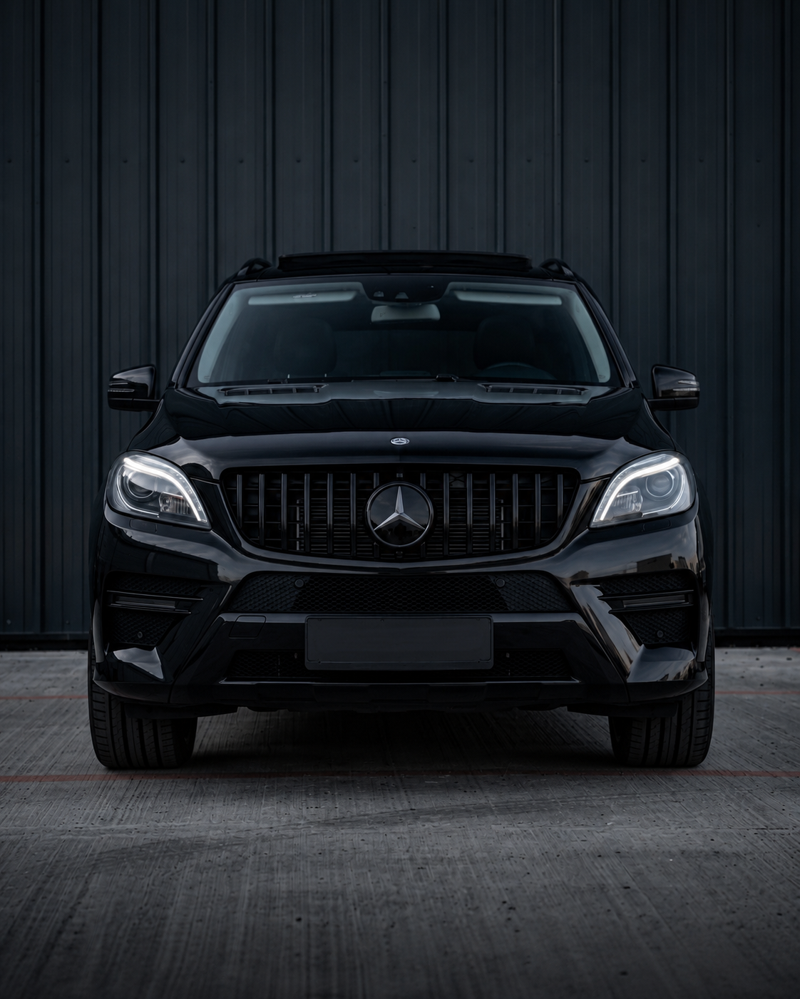 Mercedes ML W166 Panamericana Grille Pre-Facelift (2011-2015)
