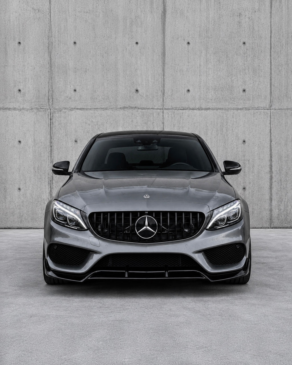 Mercedes C-Class W205/S205/C205/A205 Pre-Facelift Panamericana Grille (2014-2018)