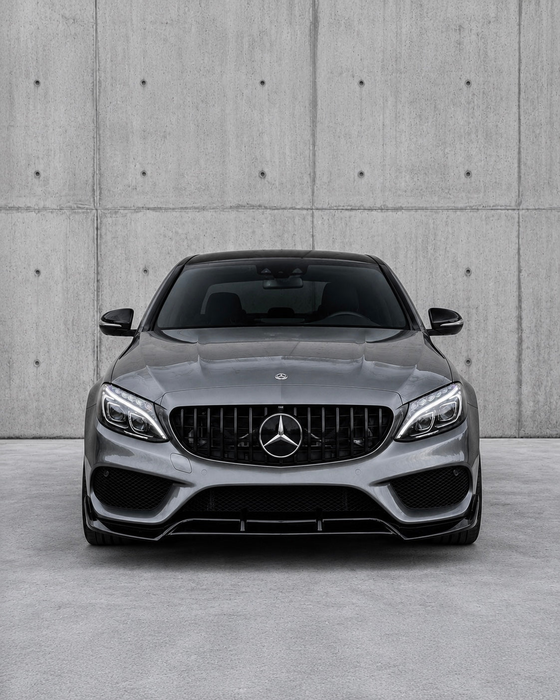 Mercedes C-Class W205/S205/C205/A205 Pre-Facelift Panamericana Grille (2014-2018)