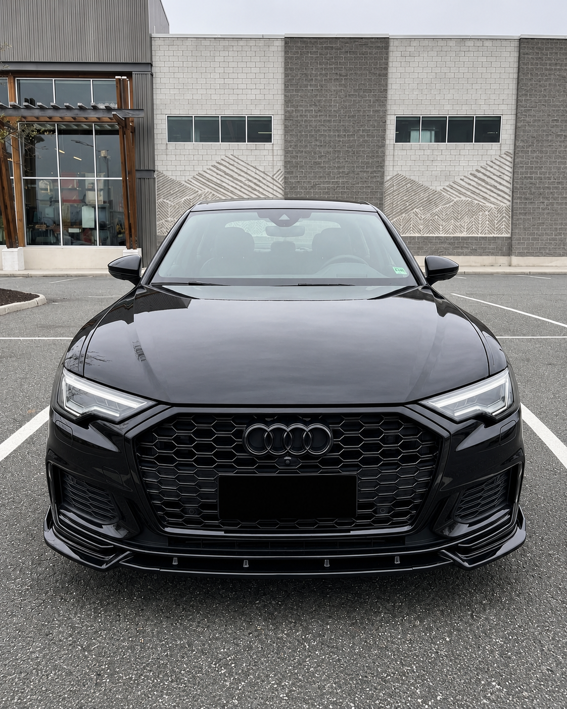 Audi A6/S6 Sedan/Avant C8/8.5 Front Lip Spoiler (2018-2025)