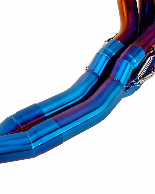 Kawasaki Z1000 2010-2019 Exhaust System Burned Titanium Color 51mm
