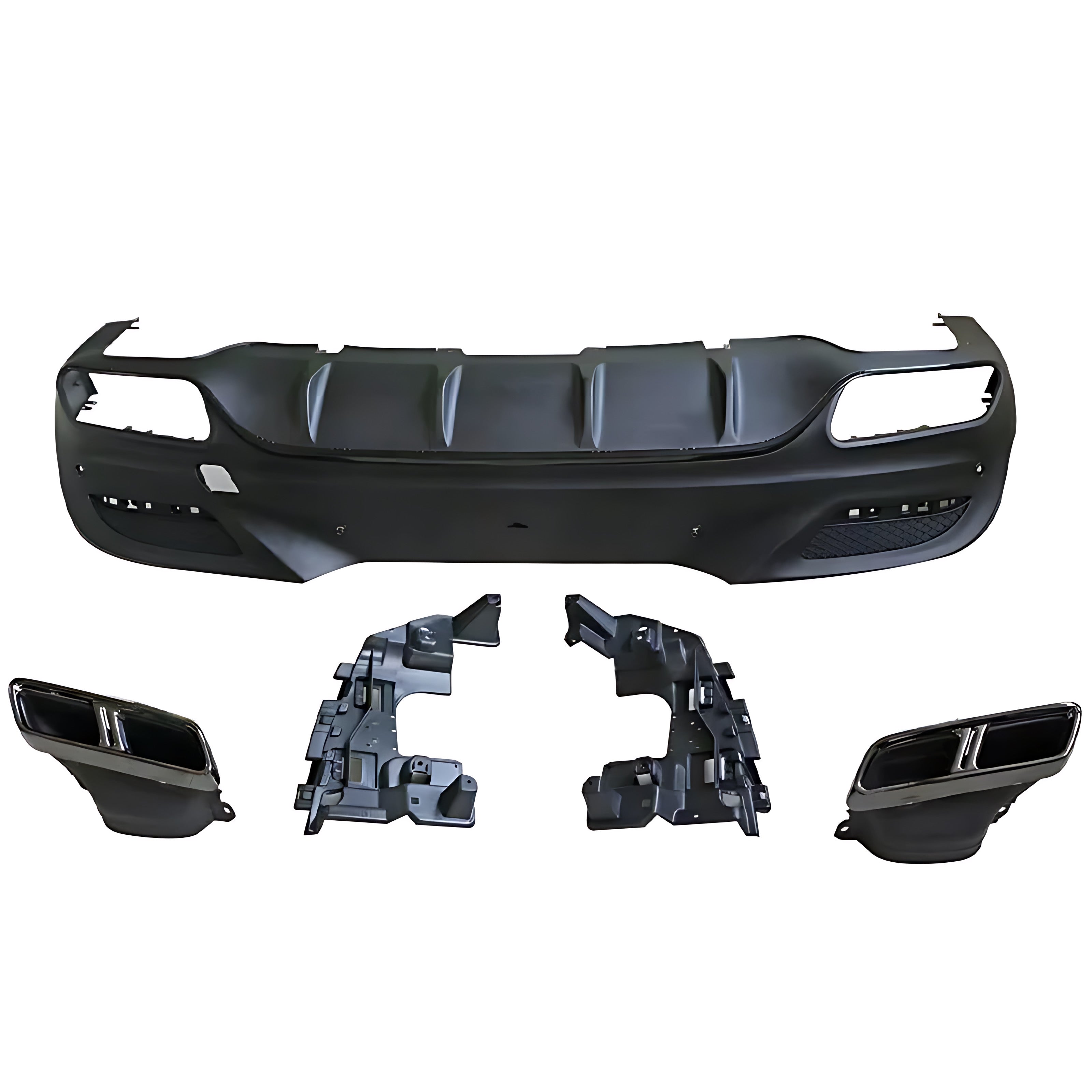 Diffuser and Exhaust Tips Mercedes GLE C292 (2015-2019)