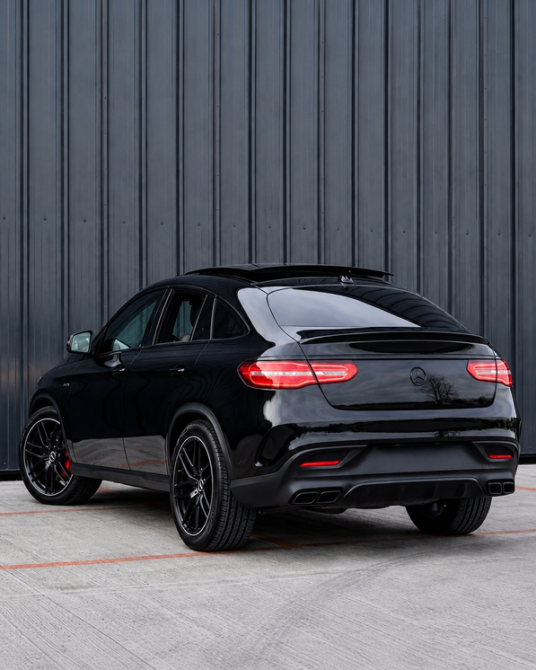 Mercedes GLE C292 Diffuser With Exhaust Tips (2015-2019)