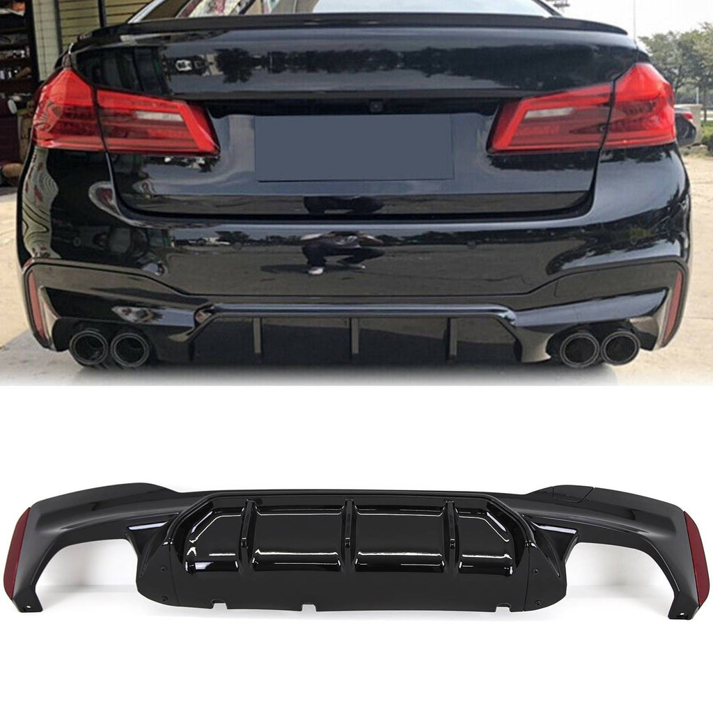 Rear diffuser Bmw 5-series g30 (2017-2023) M-sport
