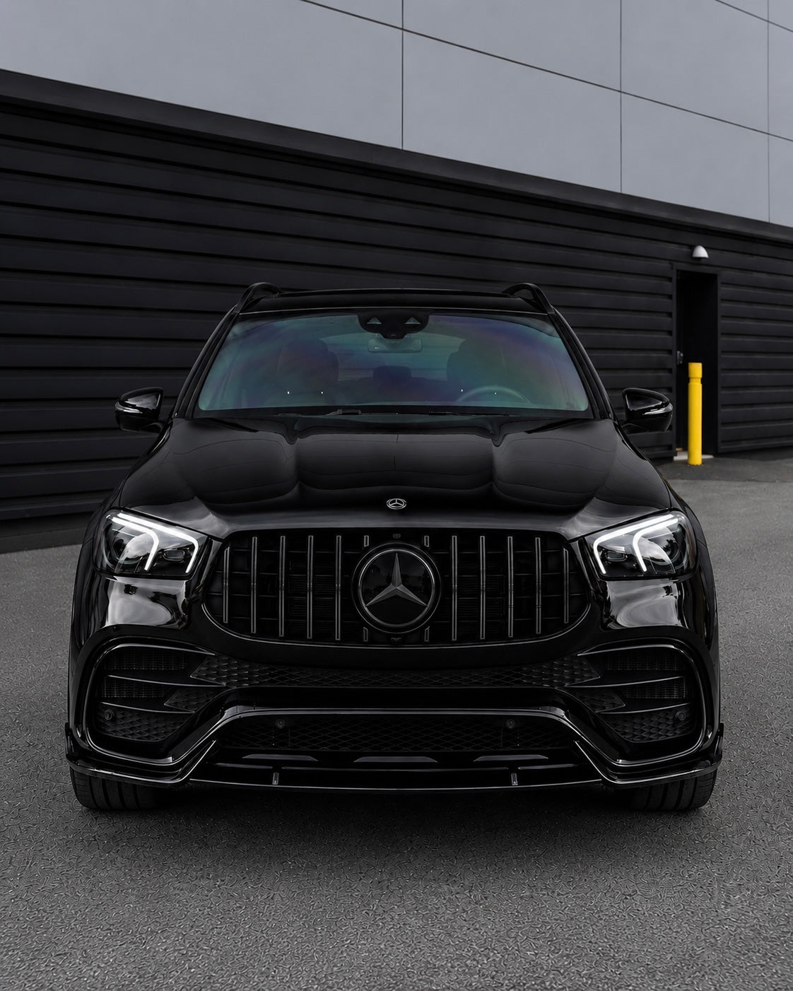 Mercedes GLE W167/C167 Pre-Facelift Front Lip Spoiler (2019-2023)