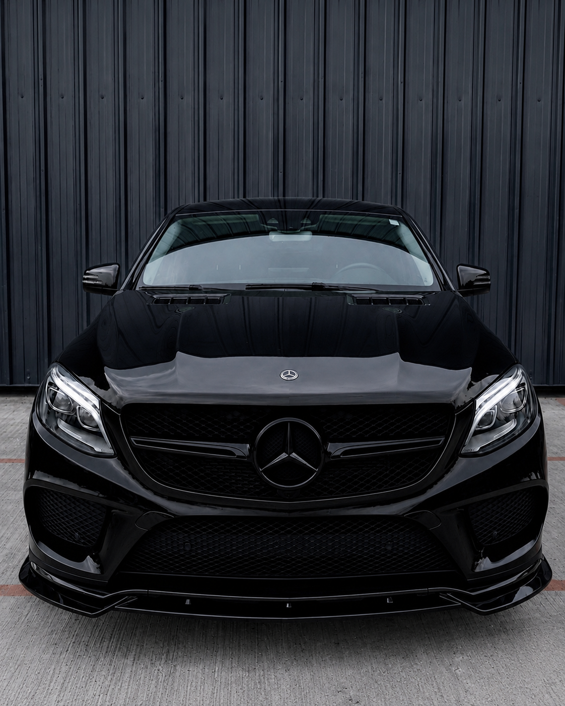 Mercedes GLE W166/292 Front Lip Spoiler (2015-2019)