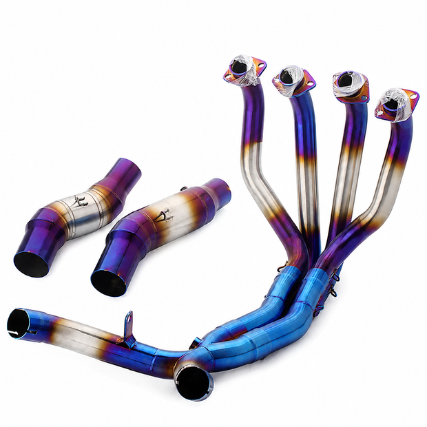 Kawasaki Z1000 2010-2019 Exhaust System Burned Titanium Color 51mm