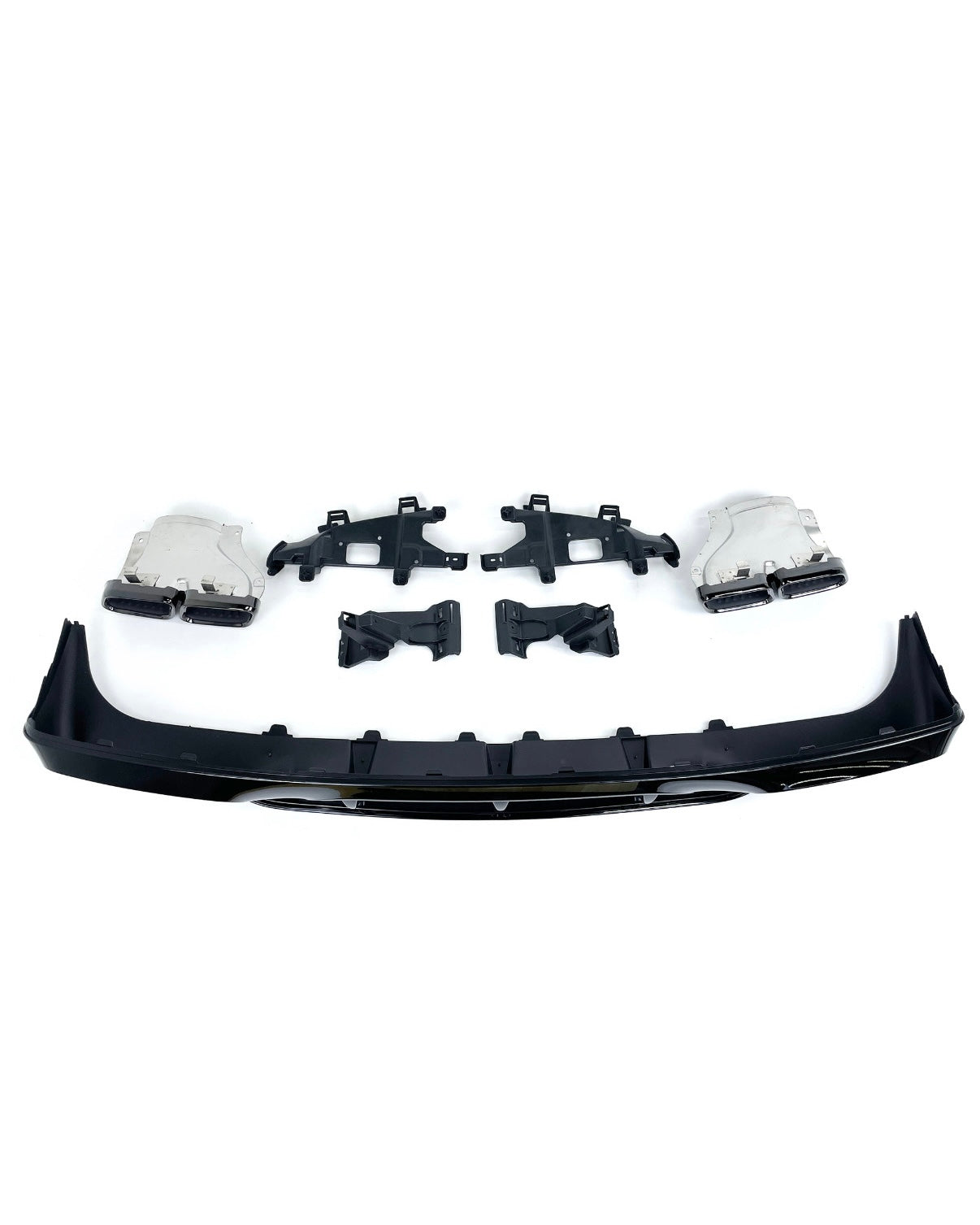 Mercedes CLS W218/S218 Diffuser With Exhaust Tips (2011-2018)