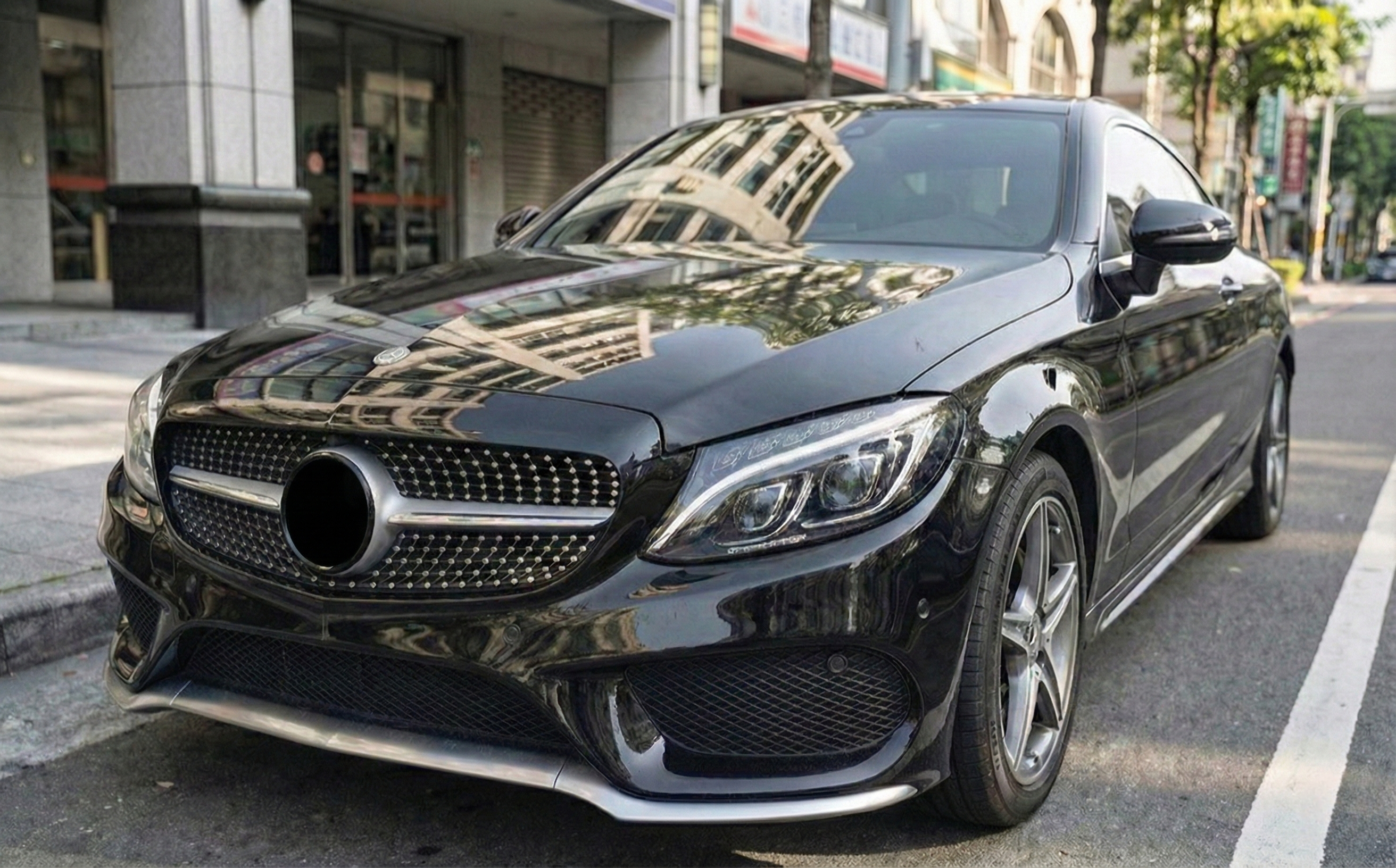 Grille Mercedes C-Class W205 (2014-2018)
