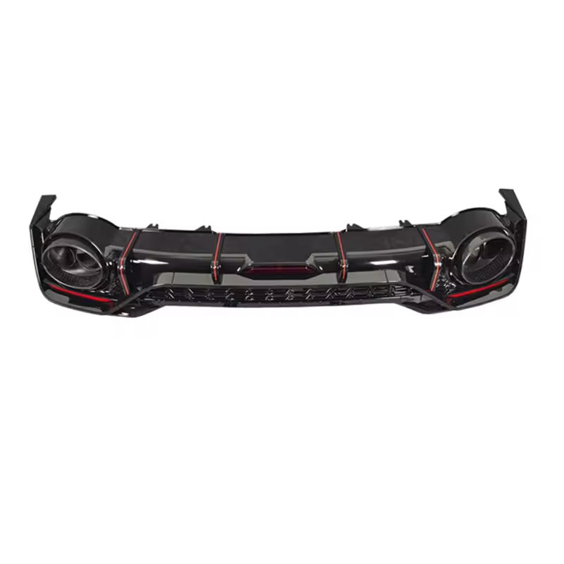 Rear diffuser with exhaust tips RS-style Audi A5 B9.5 (2020-2025)