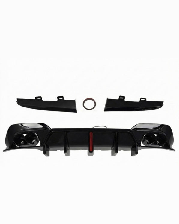 BMW 3-Series G20/G21 Pre-LCI Diffuser With Exhaust Tips (2019-2022)
