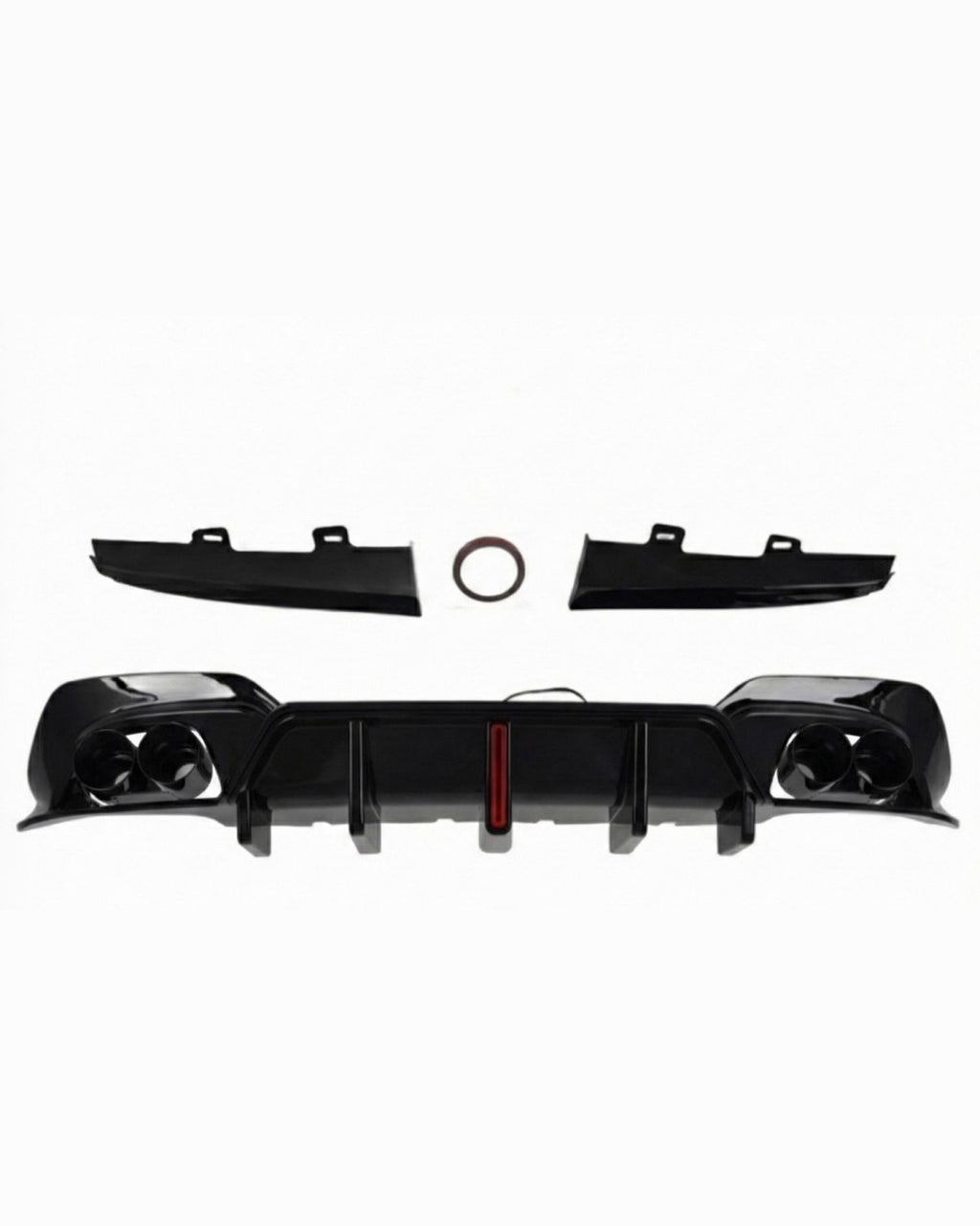 BMW 3-Series G20/G21 Pre-LCI Diffuser With Exhaust Tips (2019-2022)