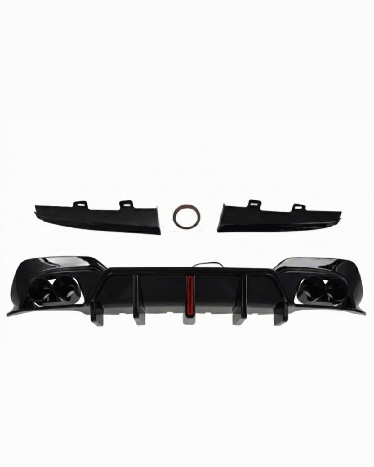 BMW 3-Series G20/G21 Pre-LCI Diffuser With Exhaust Tips (2019-2022)