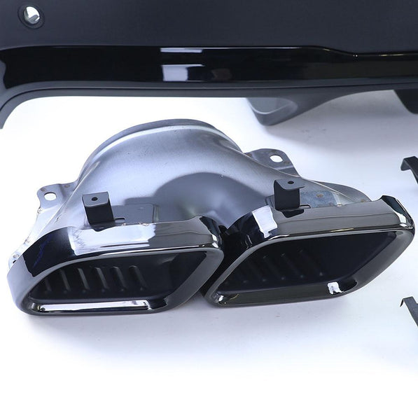 Mercedes GLE C167 Diffuser With Exhaust Tips (2019+)