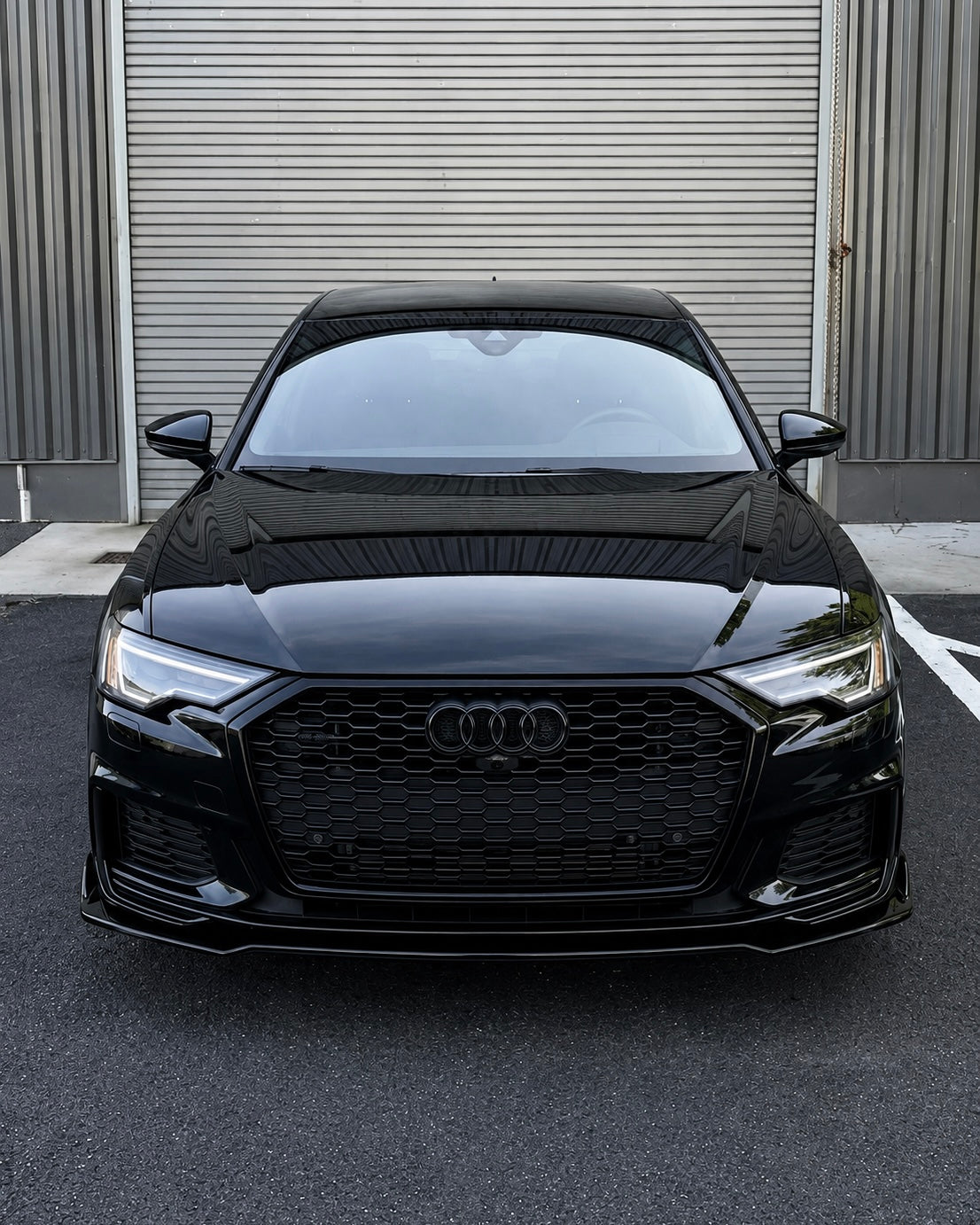Audi A6/S6 Sedan/Avant C8/8.5 Front Lip Spoiler (2018-2025)