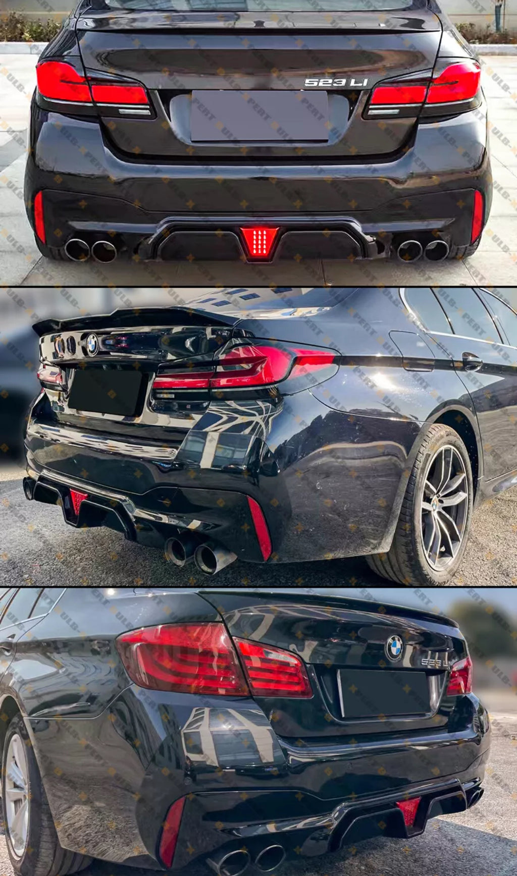 Rear diffuser M5 CS Bmw 5-series G30 (2017-2023) M-sport