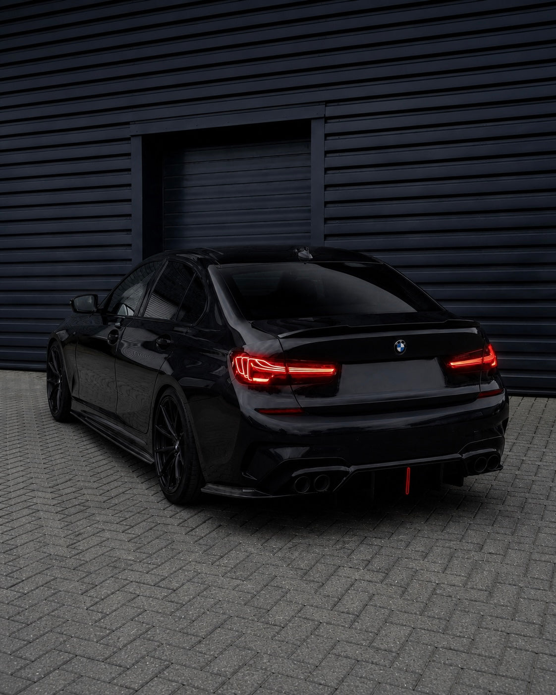 BMW 3-Series G20/G21 Pre-LCI Diffuser With Exhaust Tips (2019-2022)