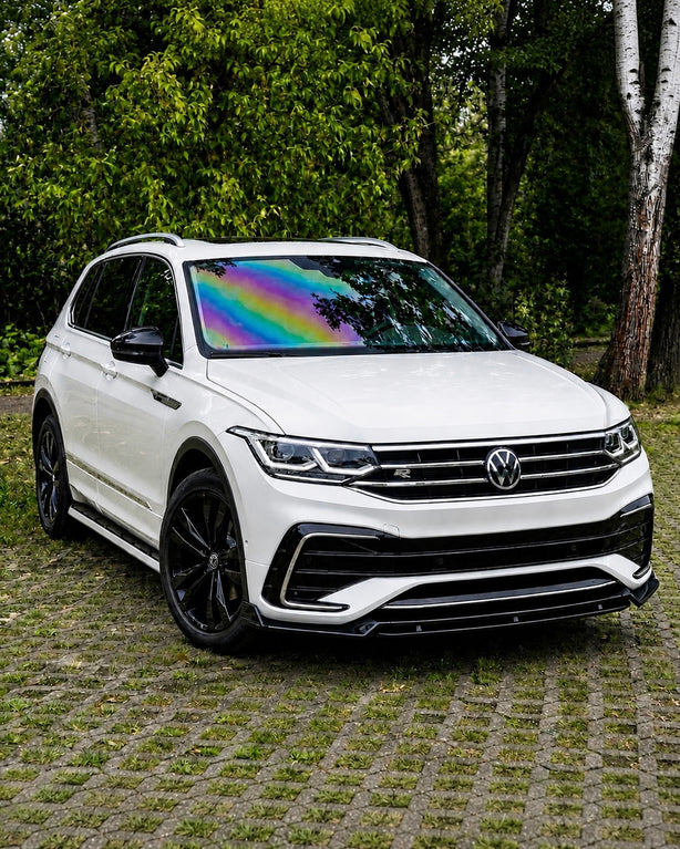 Volkswagen Tiguan MK2.5 R/R-Line Facelift Front Lip Spoiler (2020-2024)