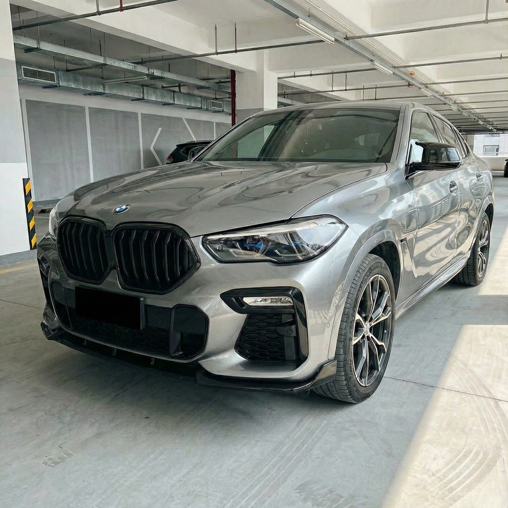Front Lip Spoiler Bmw X6 G06 (2019-2022)