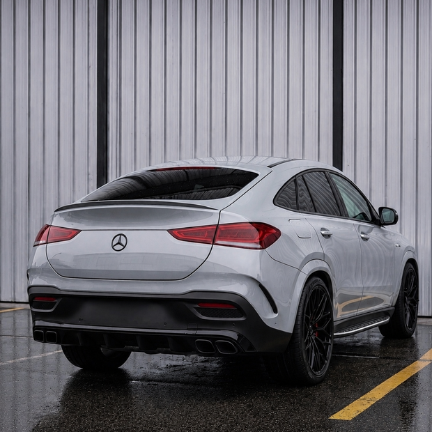 Mercedes GLE C167 Diffuser With Exhaust Tips (2019+)