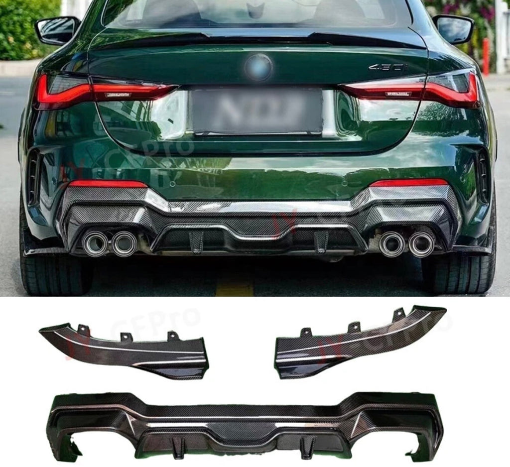 Rear diffuser Bmw 4-series G22/23 (2020-2025) M-sport