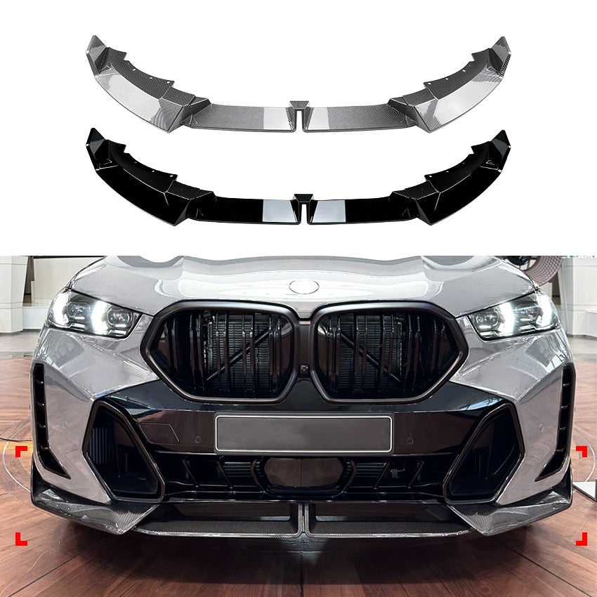 Front lip spoiler - Bmw X6 G06 LCI (2023-2025) M-sport