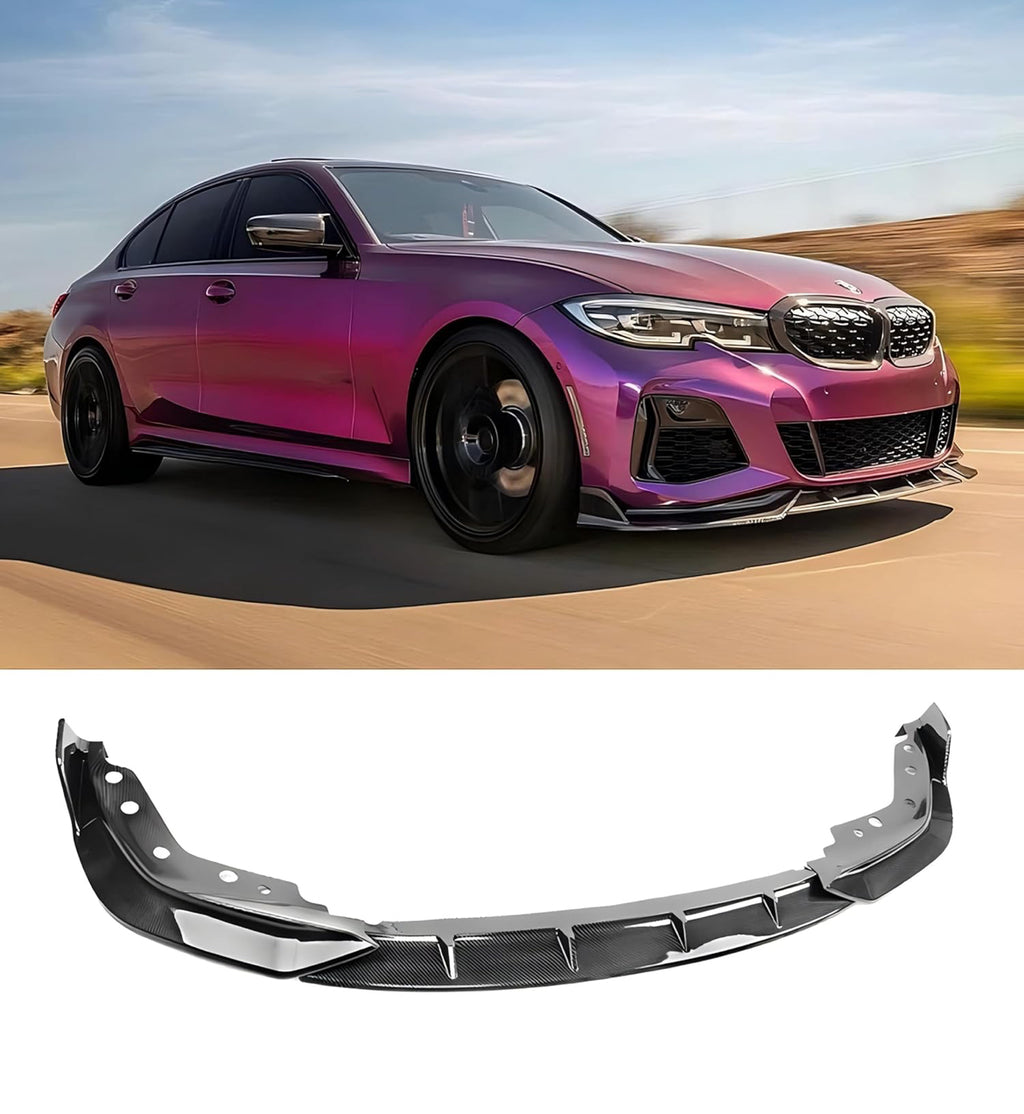 Front lip spoiler bumper- Bmw 3 series G20 (2019-2022) M-sport