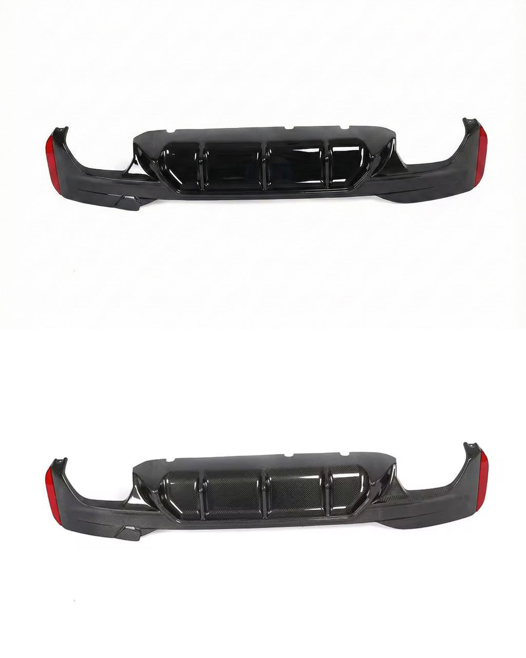 Diffuser and exhaust tips BMW 5-Series G30 (2017-2023)