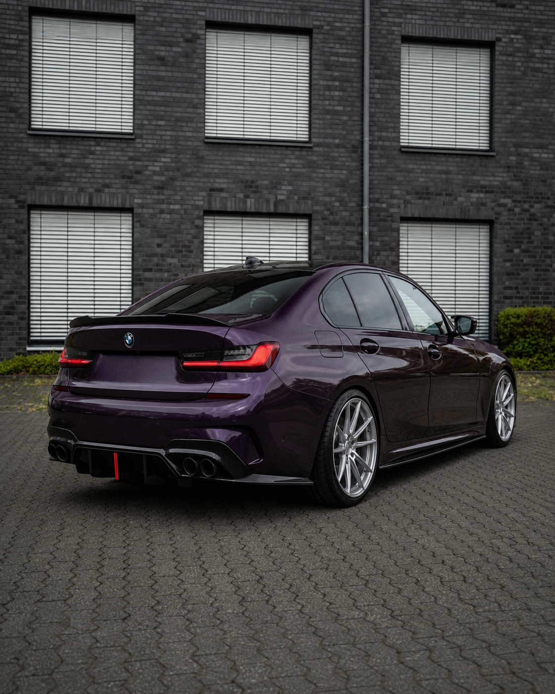 BMW 3-Series G20/G21 Pre-LCI Diffuser With Exhaust Tips (2019-2022)