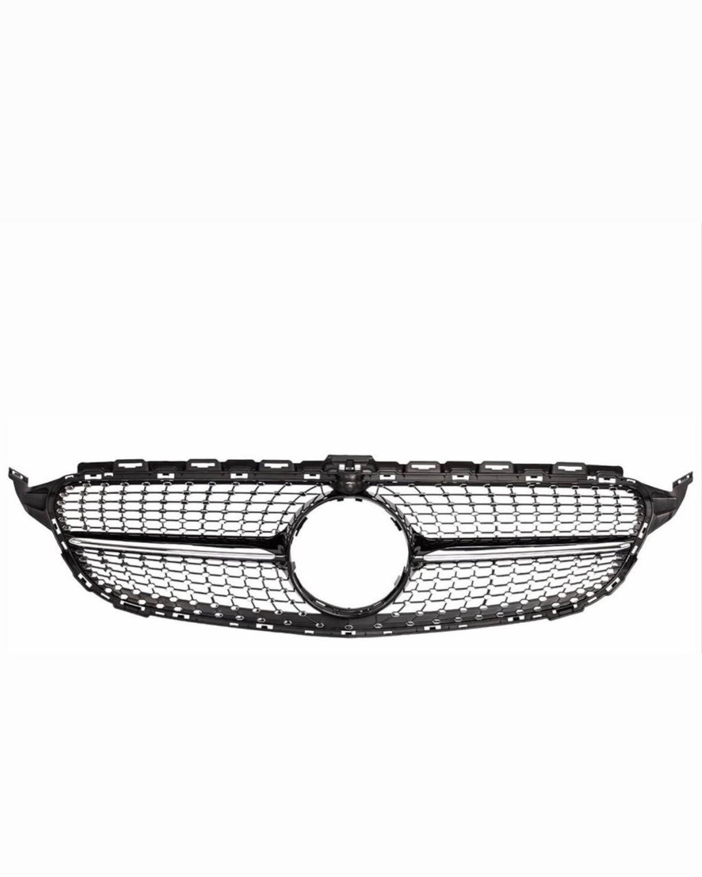Mercedes C-Class W205/S205/C205/A205 Pre-Facelift Black Diamond Grille (2014-2018)