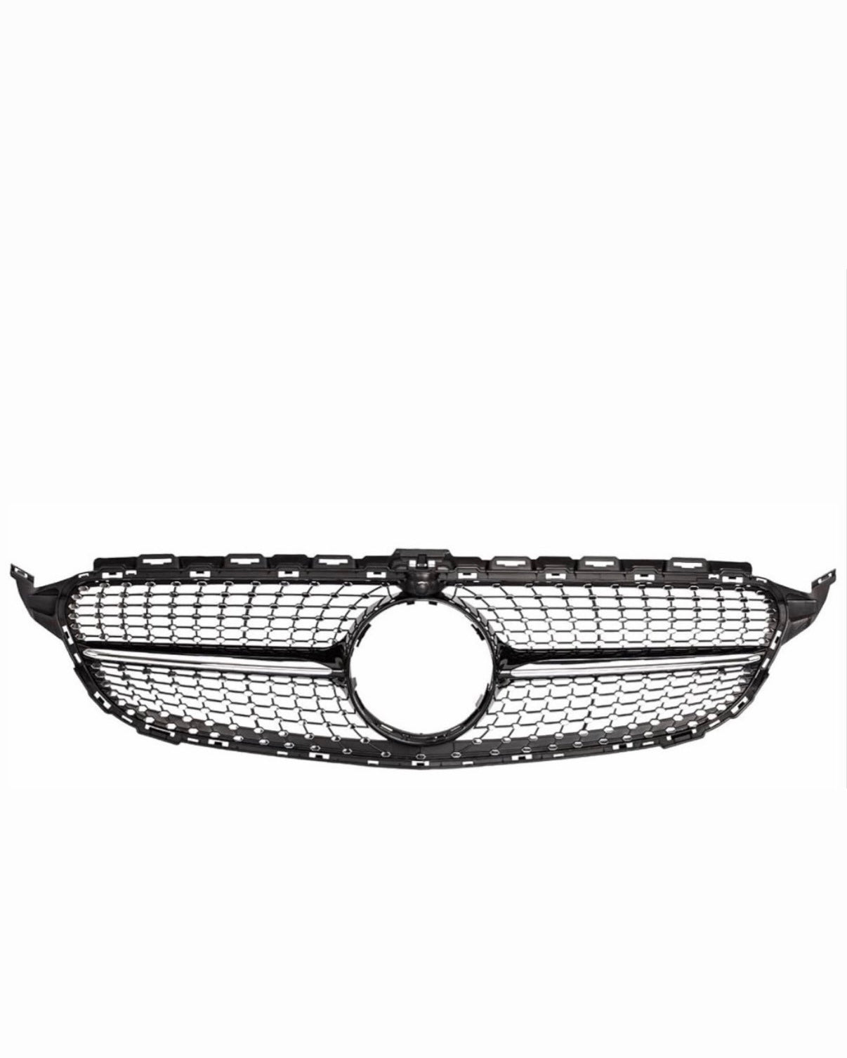 Mercedes C-Class W205/S205/C205/A205 Pre-Facelift Black Diamond Grille (2014-2018)