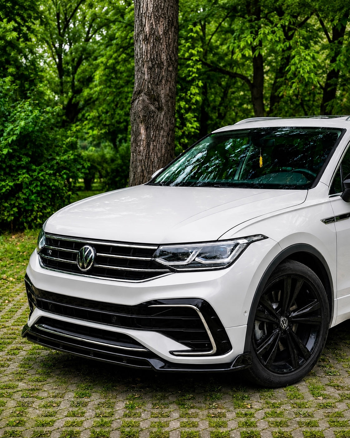 Volkswagen Tiguan MK2.5 R/R-Line Facelift Front Lip Spoiler (2020-2024)