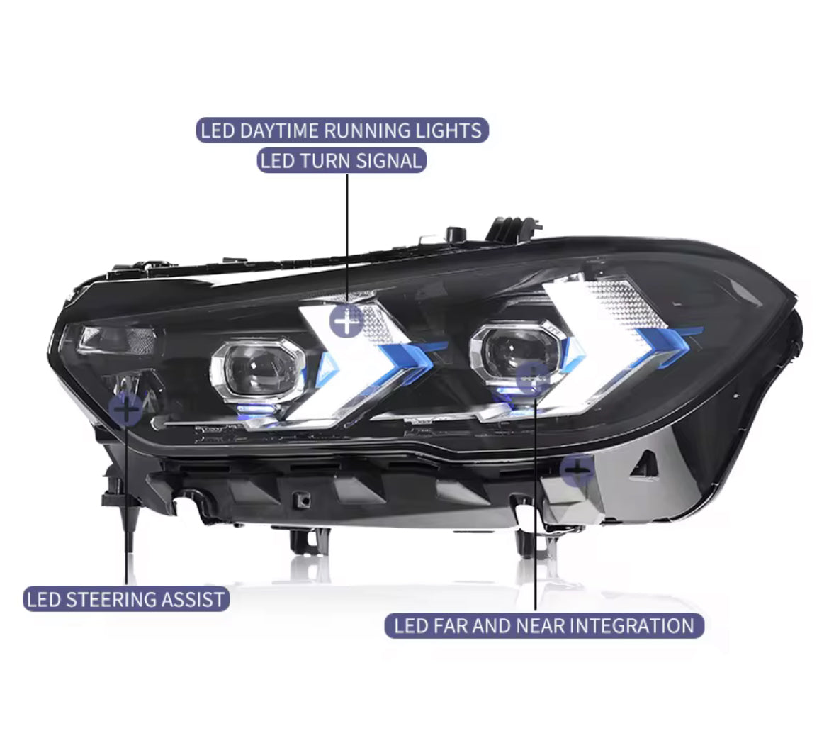LCI style Full LED Headlights BMW X5 G05 (2018-2023)