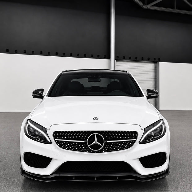 Mercedes C-Class W205/S205/C205/A205 Pre-Facelift Black Diamond Grille (2014-2018)