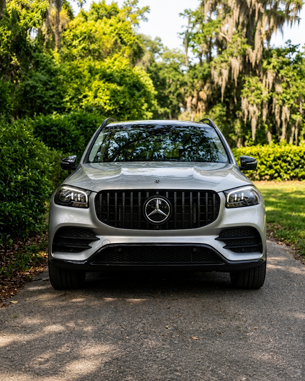 Mercedes GLS X167 Pre-Facelift Black Panamericana Grille (2019-2023)
