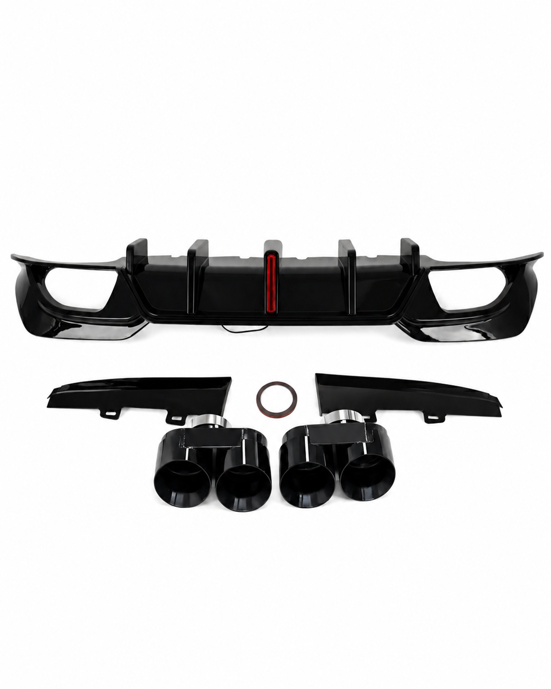 BMW 3-Series G20/G21 Pre-LCI Diffuser With Exhaust Tips (2019-2022)