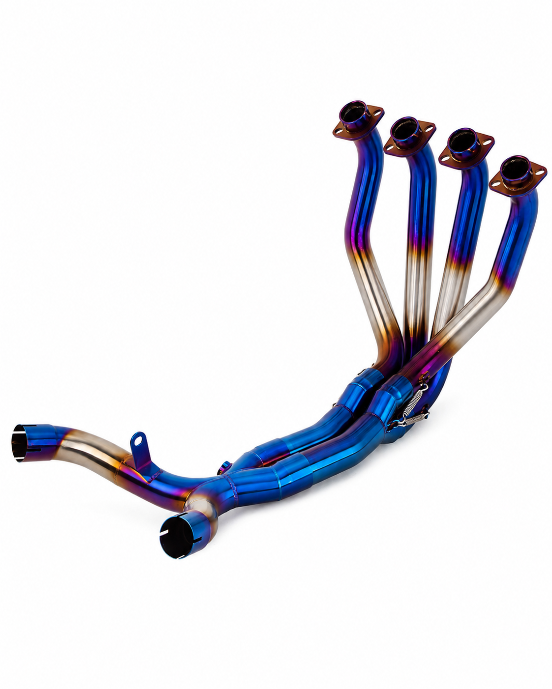 Kawasaki Z1000 2010-2019 Exhaust System Burned Titanium Color 51mm