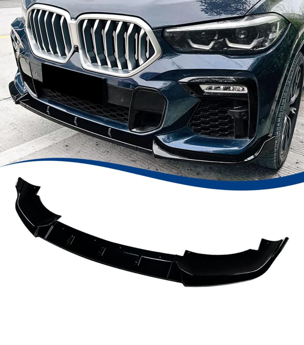 Front lip spoiler - Bmw X5 G05 (2019-2023) M-sport