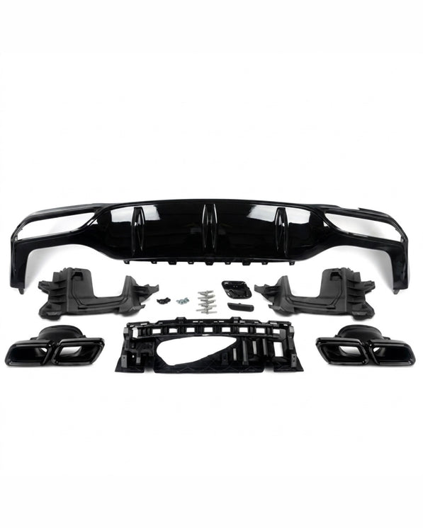 Mercedes E-Class W213/S213 Diffuser With Exhaust Tips (2016-2020)