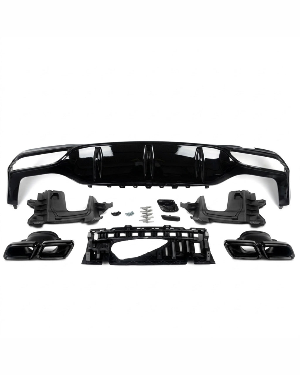 Mercedes E-Class W213/S213 Diffuser With Exhaust Tips (2016-2020)