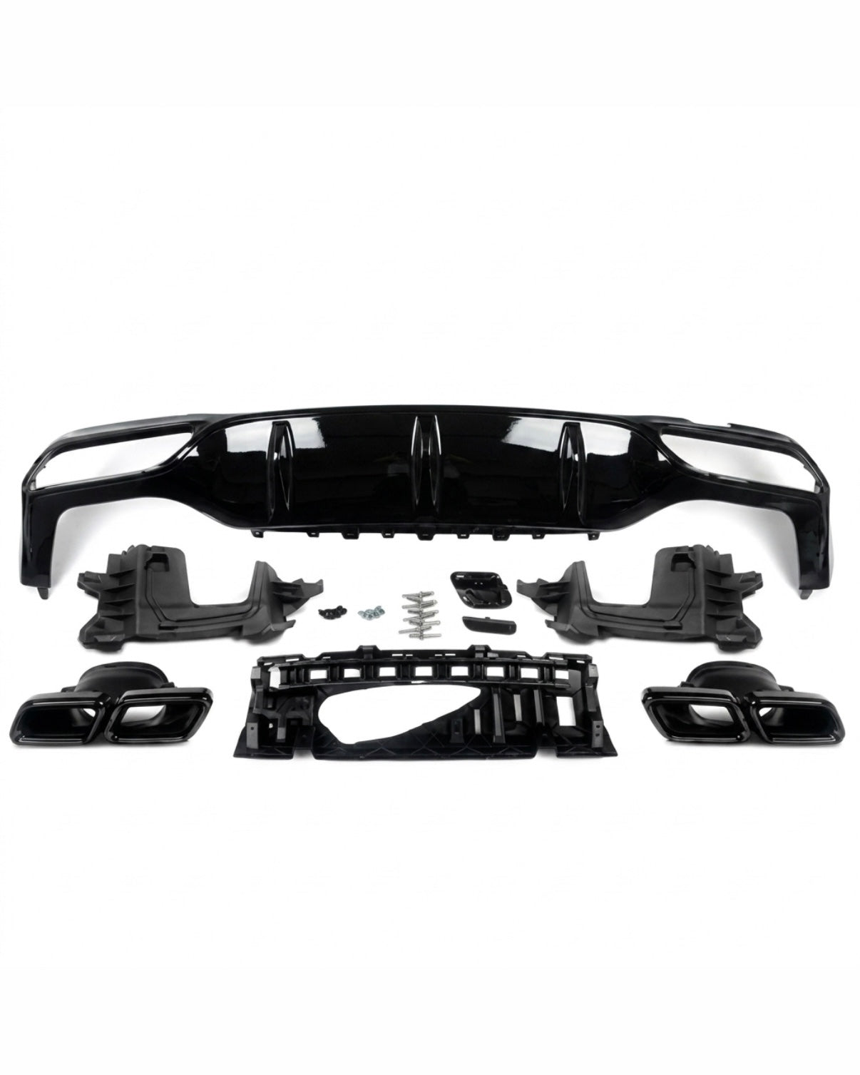 Mercedes E-Class W213/S213 Diffuser With Exhaust Tips (2016-2020)